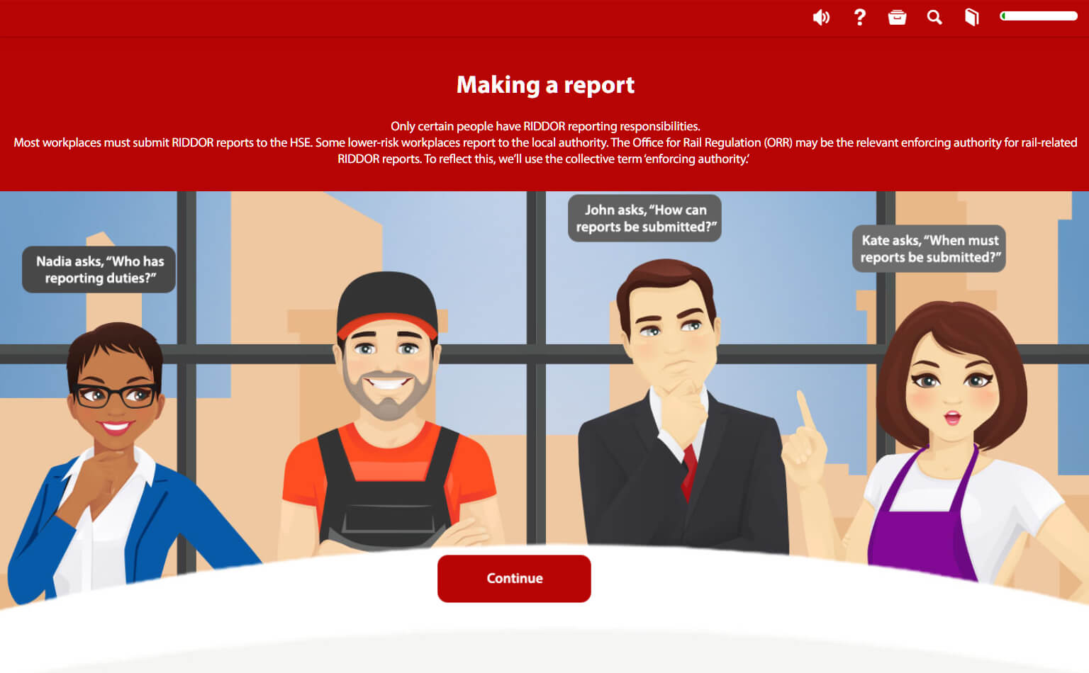 RIDDOR Accident Reporting International