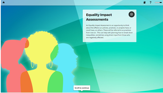 Introducing Equality Impact Assessments screenshot 1